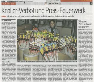 Knaller-Verbot