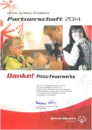 Special Olympics Partnerschaft 2014