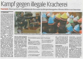 Kampf gegen ilegale Kracherei